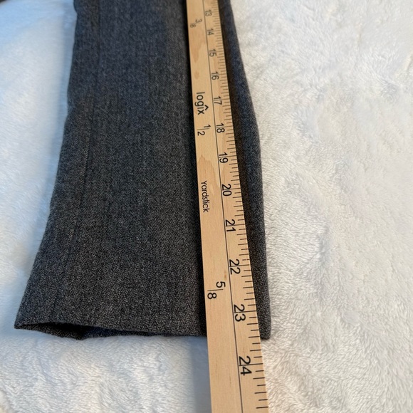 Ann Taylor Classic Career Wear Wool Tailored Lined Blazer Jacket Size 6 Gray - Picture 7 of 12